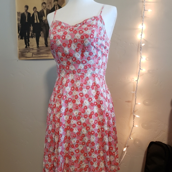 pink floral dress - Picture 2 of 2